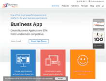 Tablet Screenshot of business-app.com